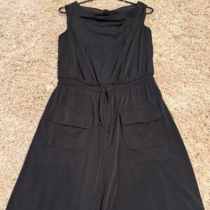 Vince Camuto Classic Black Pant Jumpsuit